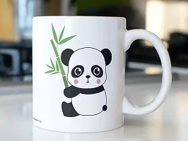 PUREZENTO Mr. Panda for Brother on Raksha bandhan / Birthday Ceramic Coffee Mug-thumb4