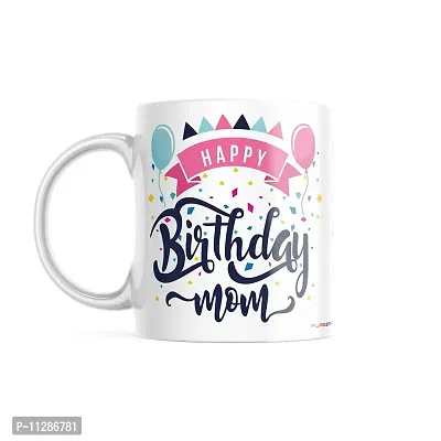 purezento Happy Birthday Dear Mom Best Gift for Mom's Birthday. Ceramic Coffee Mug-thumb0