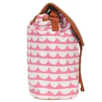 Vamsum Women's & Girls' Backpack Hangabag Sling Bag (Pink Design)-thumb3