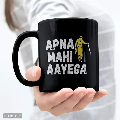 PUREZENTO Ceramic Apna Mahi Aayega Coffee Tea /Milk Cup-thumb3