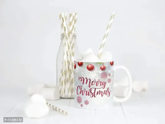 PUREZENTO Merry Christmas Printed Ceramic Coffee Tea / Milk Mug (330 ML)-Xmas Decorations, Christmas Gifts, Xmas Mugs, Christmas Presents(Pack of 1)-thumb3