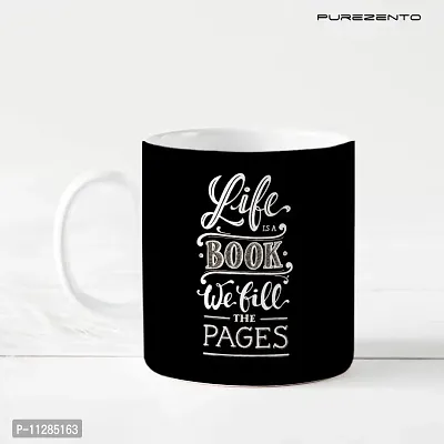 PUREZENTO Life is A Book We Fill The Pages(Pack OF1)-thumb4