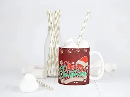 PUREZENTO Merry Christmas Printed Ceramic Coffee Tea / Milk Mug (330 ML)-Xmas Decorations, Christmas Gifts, Xmas Mugs, Christmas Presents(Pack of 1)-thumb2