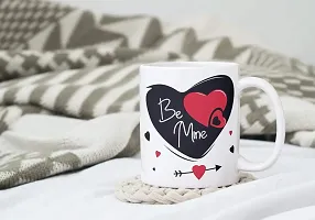 PUREZENTO BE Mine Couple Love Ceramic Coffee Tea / Milk Mug(Pack of 1)-thumb4