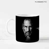 PUREZENTO Steve Jobs Ceramic Coffee Cup (Multicolor)-thumb4