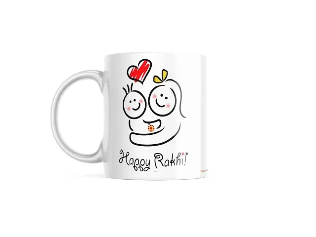 PUREZENTO?Raksha bandhan / Birhtday Ceramic Coffee Mug..