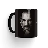 PUREZENTO Ceramic Steve Jobs Coffee Tea / Milk Cup (Multicolour)-thumb4