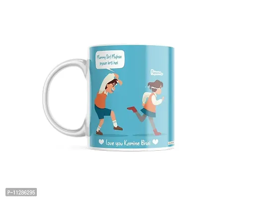 PUREZENTO?Happy Raksha Bandhan Gift for Every Brother Sister Love Ceramic Coffee Mug-thumb2