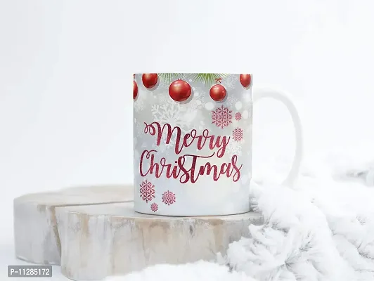 PUREZENTO Merry Christmas Printed Ceramic Coffee Tea / Milk Mug (330 ML)-Xmas Decorations, Christmas Gifts, Xmas Mugs, Christmas Presents(Pack of 1)-thumb4