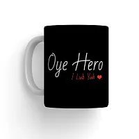 PUREZENTO ""Oye Hero Oye Heroine"" Couple Ceramic Tea/Coffee Mug for Valentine Day Gift for Girlfriend, Boyfriend,Husband and Wife,Friends,Anniversary,Hubby Wifey,Birthday ,Set of 2-thumb4