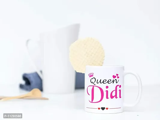 PUREZENTO King JIJU Queen DIDI Best Gift Coffee Mug for JIJU DIDI Ceramic Coffee Tea / Milk M UG(Pack of 2)-thumb5