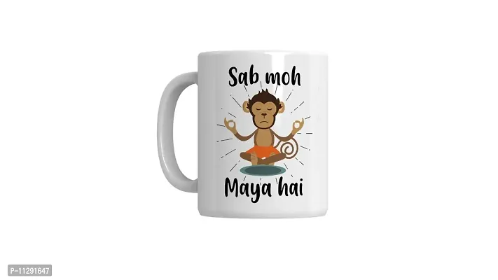 PUREZENTO SAB MOH Maya HAIN Coffee/Green Tea/Milk Mug, 350ML (Pack of 1) Microwave Safe, Dishwasher Safe Free from Chemicals.-thumb0