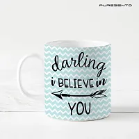 PUREZENTO Darling I Believe in You Coffee Tea /MilkCup(Pack OF1)-thumb1