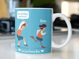 PUREZENTO?Happy Raksha Bandhan Gift for Every Brother Sister Love Ceramic Coffee Mug-thumb4