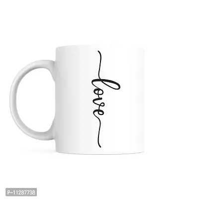 PUREZENTO Love for Someone Special Ceramic Coffee Tea / Milk Mug with Handle for Couple/Husband/ Wife/ GF BF / Father/ Mother/ Sister/ Brother( Pack of 1, 350ML)-thumb0