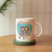 PUREZENTO?Happy Raksha Bandhan Gift for Every Brother Sister Love Ceramic Coffee Mug-thumb2