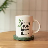 PUREZENTO Mr. Panda for Brother on Raksha bandhan / Birthday Ceramic Coffee Mug-thumb2