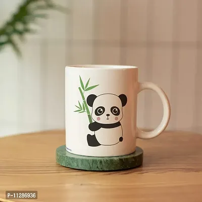 PUREZENTO Mr. Panda for Brother on Raksha bandhan / Birthday Ceramic Coffee Mug-thumb3