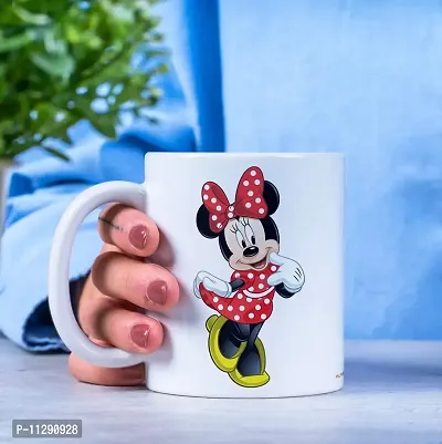 PUREZENTO?Micky Mouse Design Gift for Sister on raksha bandhan / birhtday Ceramic Coffee Mug-thumb5