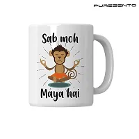 PUREZENTO SAB MOH Maya HAIN Coffee/Green Tea/Milk Mug, 350ML (Pack of 1) Microwave Safe, Dishwasher Safe Free from Chemicals.-thumb4