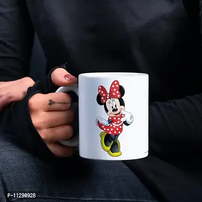 PUREZENTO?Micky Mouse Design Gift for Sister on raksha bandhan / birhtday Ceramic Coffee Mug-thumb4