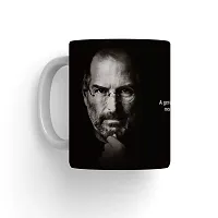 PUREZENTO Steve Jobs Ceramic Coffee Cup (Multicolor)-thumb1