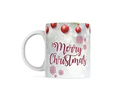 PUREZENTO Merry Christmas Printed Ceramic Coffee Tea / Milk Mug (330 ML)-Xmas Decorations, Christmas Gifts, Xmas Mugs, Christmas Presents(Pack of 1)-thumb1