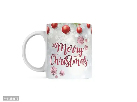 PUREZENTO Merry Christmas Printed Ceramic Coffee Tea / Milk Mug (330 ML)-Xmas Decorations, Christmas Gifts, Xmas Mugs, Christmas Presents(Pack of 1)-thumb2