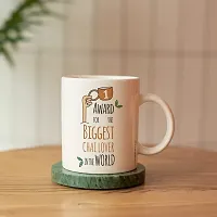 PUREZENTO Biggest Chai Lover in The World Ceramic Coffee Mug-thumb2