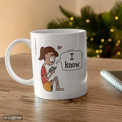 PUREZENTO I Know I Love You Coffee Tea /Milk Mug-thumb2