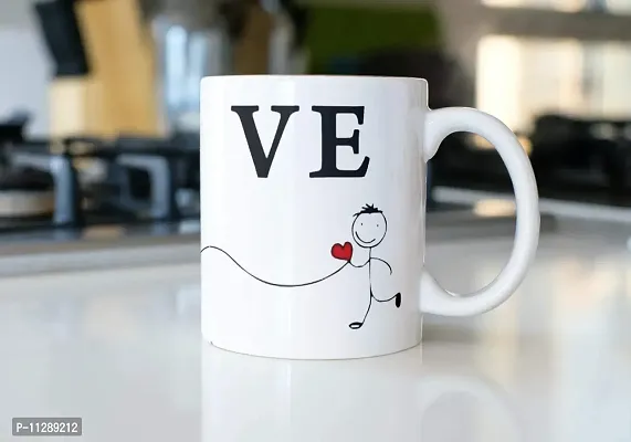 PUREZENTO ""Love Couple Ceramic Tea/Coffee Mug for Valentine Day Gift for Girlfriend, Boyfriend,Husband and Wife,Friends,Anniversary,Hubby Wifey,Birthday ,Set of 2-thumb4