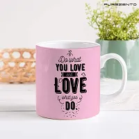 PUREZENTO Do What You Love & Love What You Do Coffee Tea / Milk Cup-thumb2