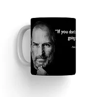 PUREZENTO Ceramic Steve Jobs Coffee Tea / Milk Cup ( Multicolour)-thumb4