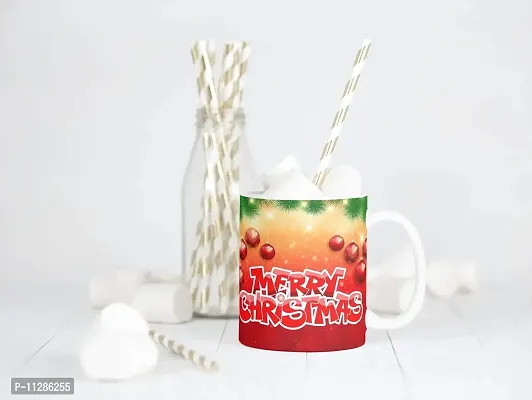 PUREZENTO Merry Christmas Printed Ceramic Coffee Tea / Milk Mug (330 ML)-Xmas Decorations, Christmas Gifts, Xmas Mugs, Christmas Presents(Pack of 1)-thumb3