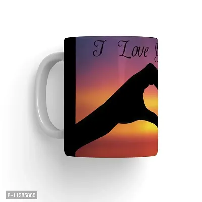 PUREZENTO I Love You Coffee Tea /Milk Cup(Pack OF1)-thumb2