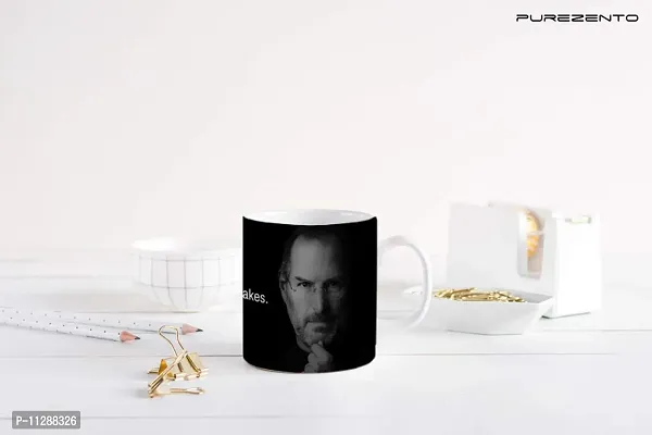 PUREZENTO Steve Jobs Coffee Tea / Milk Cup(Pack of 1)-thumb5