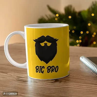 PUREZENTO?Big Bro Special Designed Mug Big Brother/ raksha bandhan/Birthday Ceramic Coffee Mug-thumb2