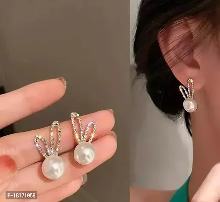 Elegant Alloy Stud Earring For Women-thumb0