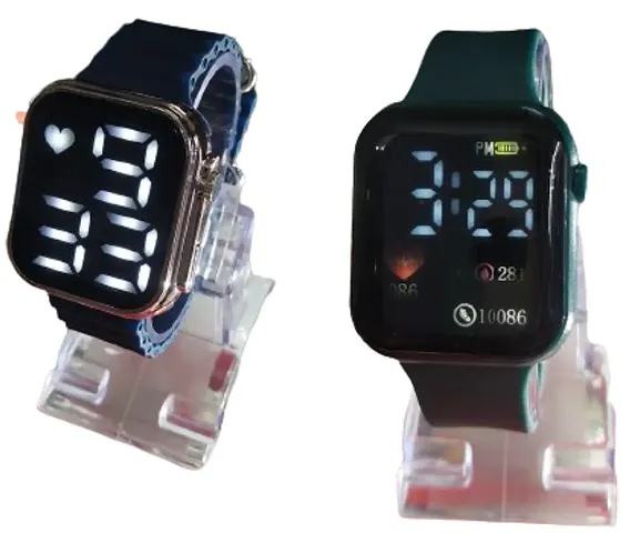 Classic Electronic Digital Sports Watch And Combo