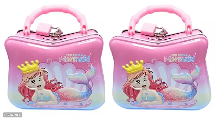 Mermaid Piggy Bank Pack Of 2