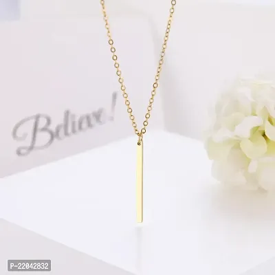 TAYRA Fashion Jewellery Small Flower Metal Pendent Long Chain Pendant Stylish Necklace for Women-thumb4