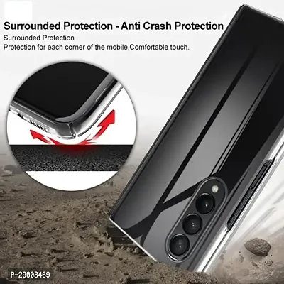 Slim Protective Transparent Case Cover for Galaxy Z Fold 3-thumb2