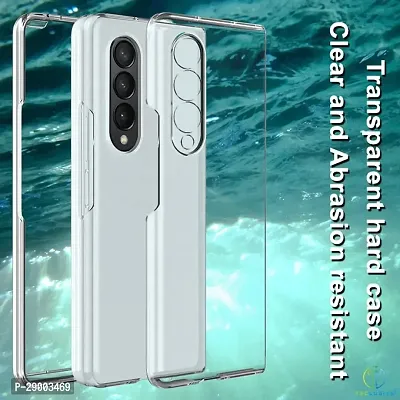 Slim Protective Transparent Case Cover for Galaxy Z Fold 3-thumb3