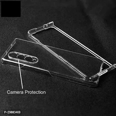 Slim Protective Transparent Case Cover for Galaxy Z Fold 3-thumb5