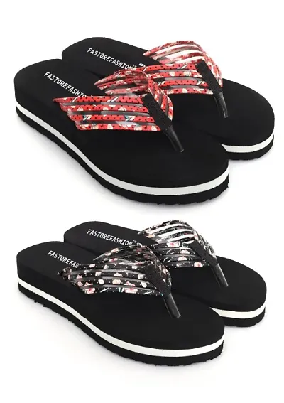 Daily Use Comfortable Stylish and Trending Flip-Flop Slippers For Women and Girl