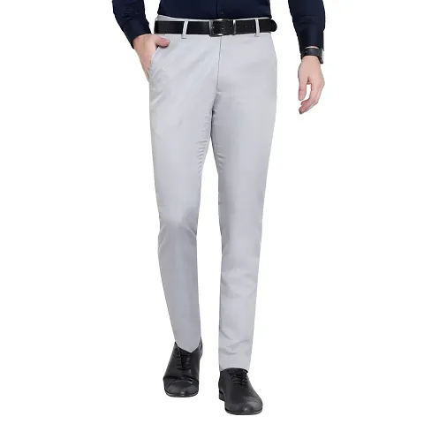 Trending Cotton Blend Formal Trousers 