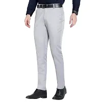 Men's Stylish Regular Fit Poly Cotton Trouser For Men-thumb1