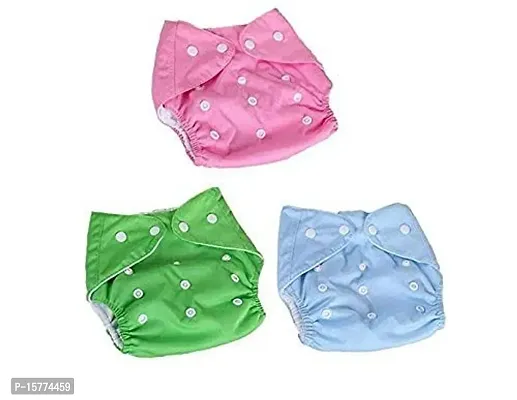 Reusable Baby Diapers- Pack Of 1, Random Color
