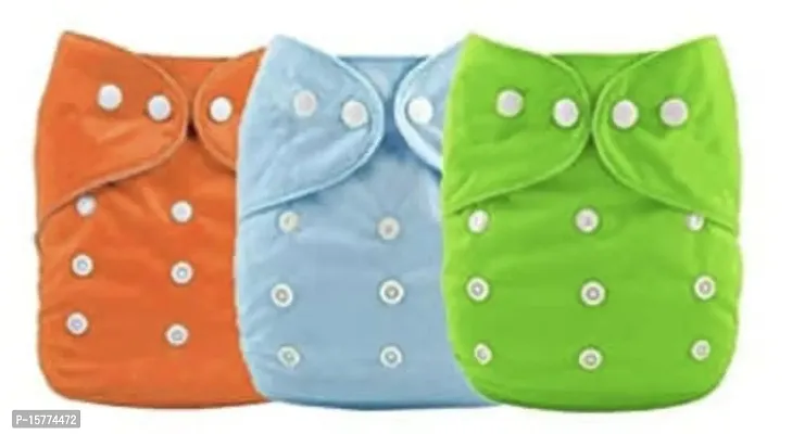 Reusable Baby Diapers- Pack Of 1, Random Color