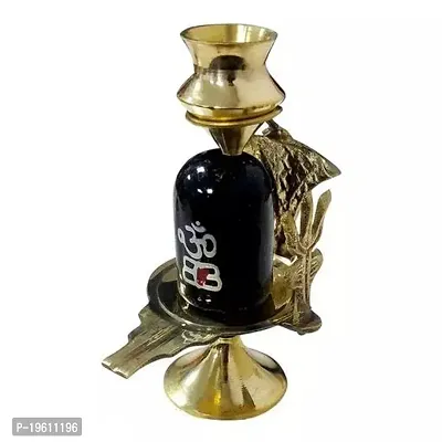 Brass Shiva Ling Lingam Shivling Statue-thumb0